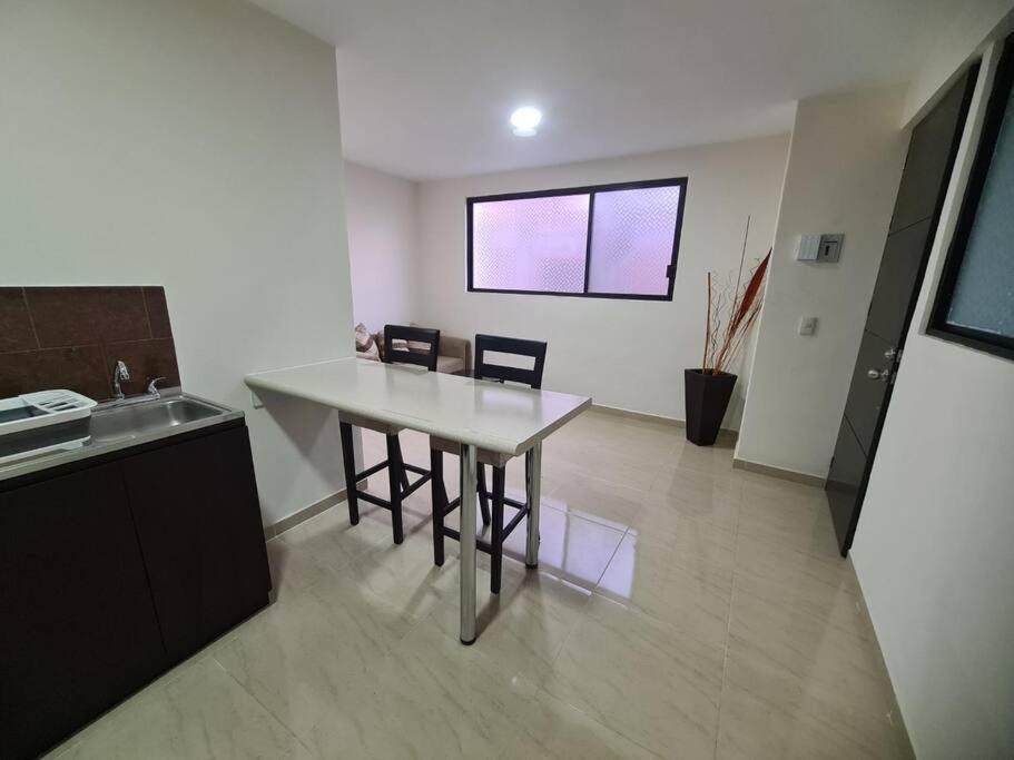 Апартаменты Loft Ae Nuevo, Acogedor Y Buena Ubicacion Морелия Экстерьер фото